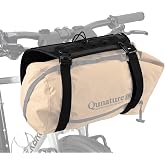 QUNATURE Bike Handlebar Harness for Bikepacking, Front Rack System with Flexible Mounting Options, Large Capacity, Fits Dry Bags 3-12L
