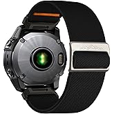 Chinber 26mm Nylon Sport Band for Garmin Feinx 6x/5x/7x Band, Soft Replacement Smartwatch Strap for Garmin Fenix 5X Plus, Fenix 6X Pro,Fenix 3,Fenix 3 HR, Descent MK1/Mk2/ Mk2S,Enduro/Enduro 2