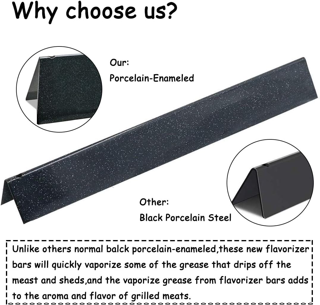 GFTIME 62.4CM 7540 Flavorizer Bars for er Genesis 300 E310, E320