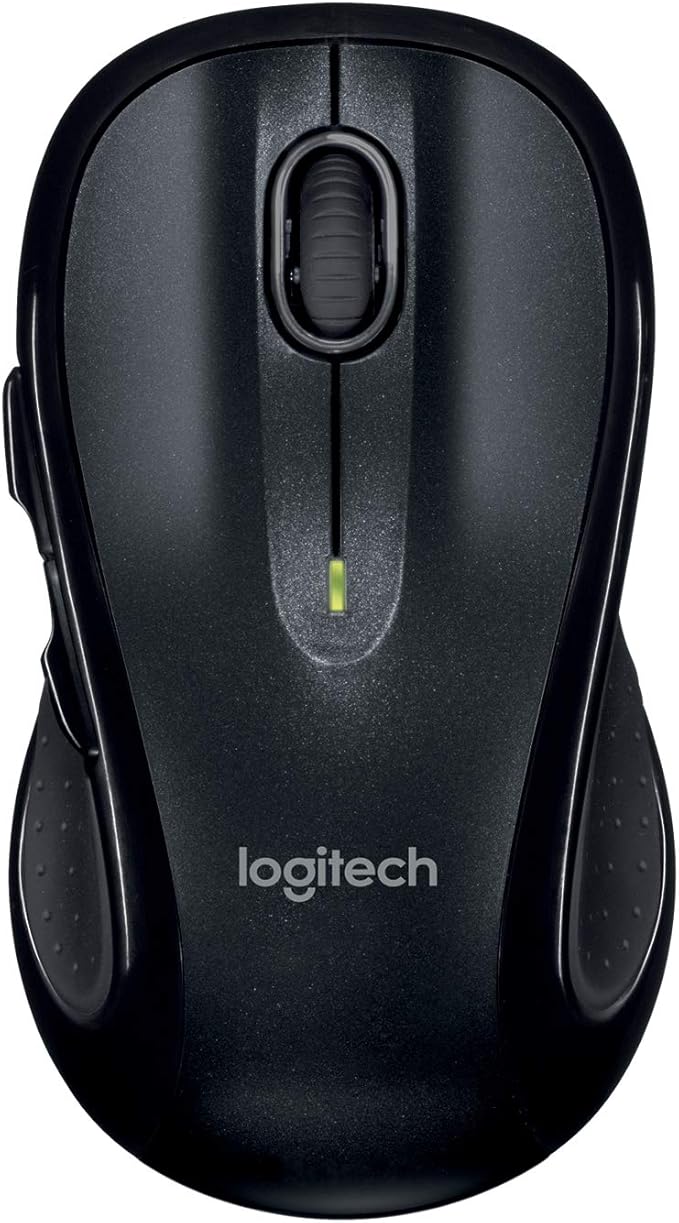 Logitech M510 Wireless Mouse, 2.4 GHz with USB Unifying Receiver, 1000
