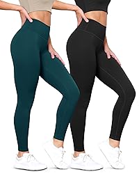 ODODOS ODLEX 2-Pack High Waist Workout Leggings for