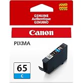 Canon CLI-65 Genuine Cyan Ink Tank, Compatible with PIXMA PRO-200, and PIXMA PRO-200S Printers