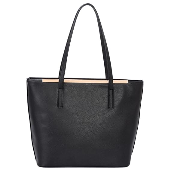 David Jones - Damen Mittelgroße Henkeltasche Lange Henkel Schultertasche - Shopping Shopper Tote Bag - Frauen Saffiano Leder 