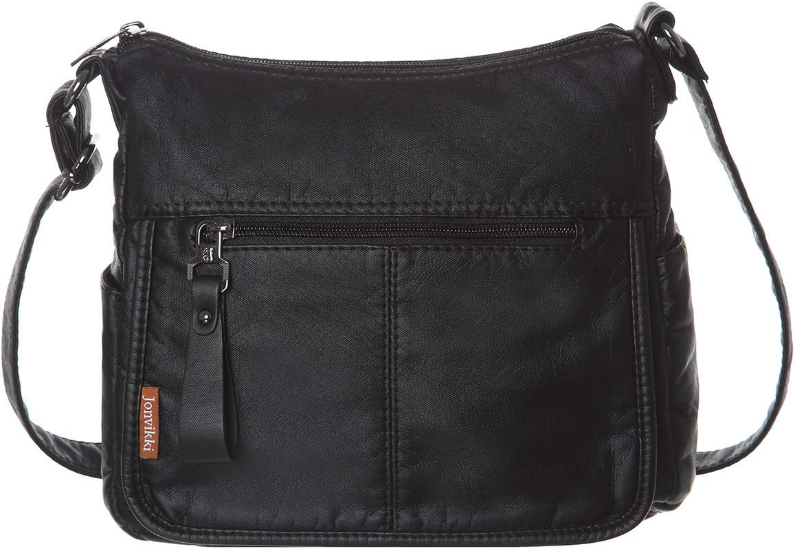 Jonvikki Large Crossbody Bags For Women Soft Synthetic Leather Crossbody Purse