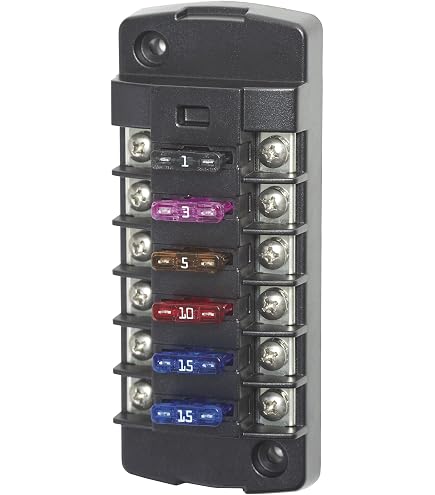 5056100 St Blade Water-resistant Fuse Block, Manual Cover 5056100 St Blade Water-resistant Fuse Block, Manual Cover