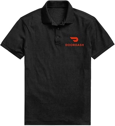 Amazon Com Men S Polo Tee Shirts Cotton Classic Doordash Short Sleeve Clothing