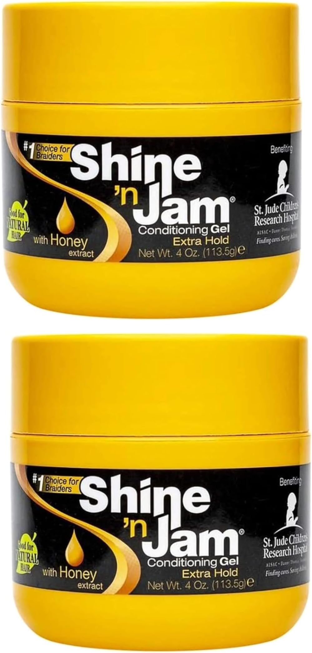 Shine N Jam Conditioning Gel Extra Hold 4 oz Pack of 2