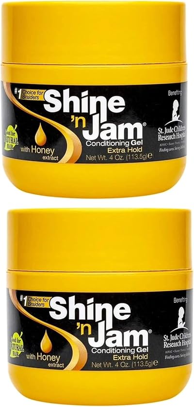 Shine N Jam Conditioning Gel Extra Hold 4 oz Pack of 2