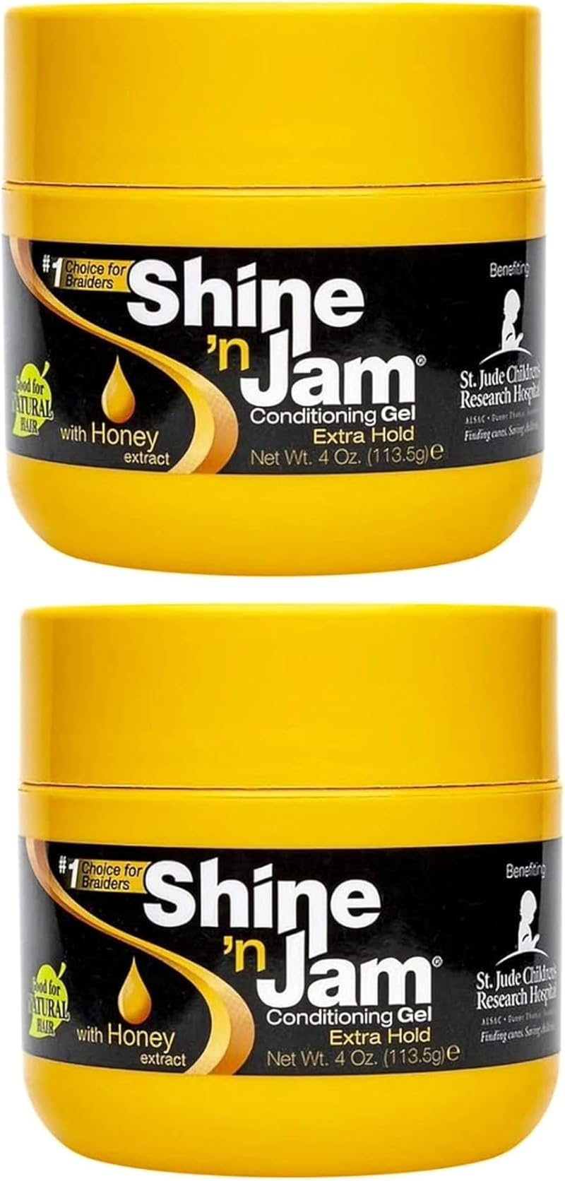 Shine N Jam Conditioning Gel Extra Hold 4 oz Pack of 2