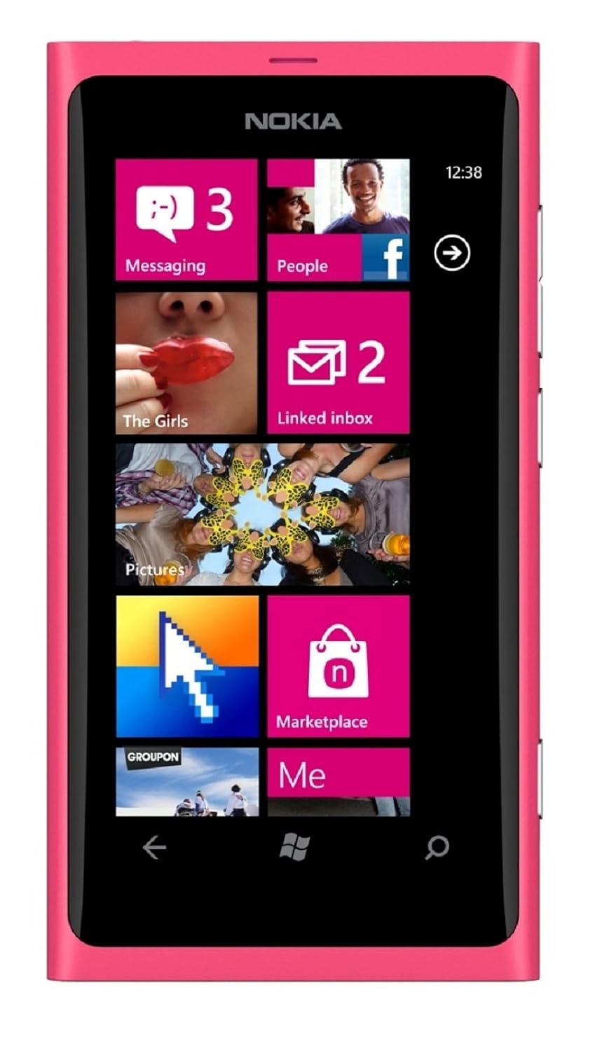 Amazon.com: Nokia Lumia 800 16GB Unlocked GSM Windows Smartphone - Pink /  Magneta: Cell Phones & Accessories