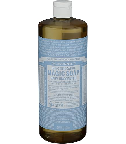 Amazon.com : Dr. Bronner's Pure-Castile Magic Soap Liquid (Almond