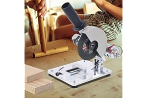 LYNICESHOP 4" Mini Table Saw, Micro Cutting Machine 0-45 Miter Saw Portable Small Hobby Chop Saw Cutting Machine 7-speed Adjustable Cutting Polishing Machine for Soft metal, Iron Sheet, Wood