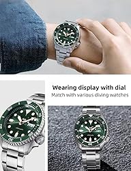 Danxancy Stainless Steel Watch Band Curved Ends