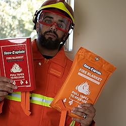 SecuCaptain Emergency Fire Blanket for Home Kitchen