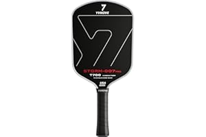 YVmove Pickleball Paddle with T700 Raw Carbon Fiber Surface & 16mm STR-Core Power Polymer Core, Premium Pickle Ball Racket Designed for Ultimate Spin & Consistency, USAPA Approved