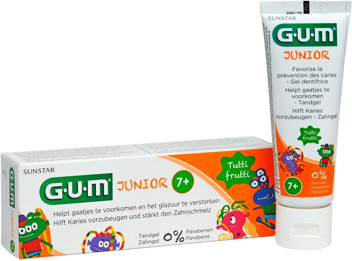 Amazon.de Gum Junior Zahngel 50ml, 3er Pack (3x 50ml)