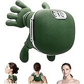 HDTYSW Neck Massager 2025, with Heat Electric Shoulder & Cervical Massage for Pain Relief deep Tissue Massage Heated 4D Kneading Bionic Heated Massager for Neck, Back, Shoulder-Green