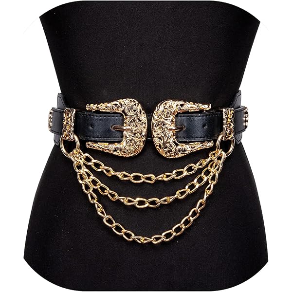 Amazon.com: TRIWORKS Women Western Concho Leather Belt 
