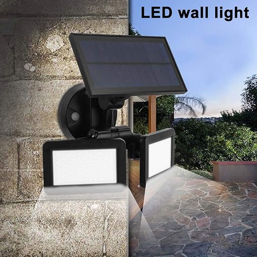 Dovlen - Lámpara de Pared LED con luz Solar, para microondas ...