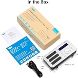 August MB225S DAB/DAB+/FM Digital Radio Portable Silver 40 Presets view 7