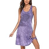 Avidlove Sleepwear for Women Tank Nightgown Chemise Racerback Sleeveless Sleep Dress