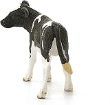 Schleich Farm World Holstein Calf Toy Figurine 13798 3+ view 4