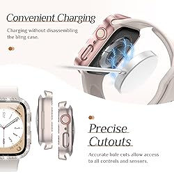 Goton 2-Pack Bling Case for Apple Watch Series 9 8