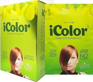 Chestnut Brown Icolor Hair Dye Shampoo Colors Midas Florence