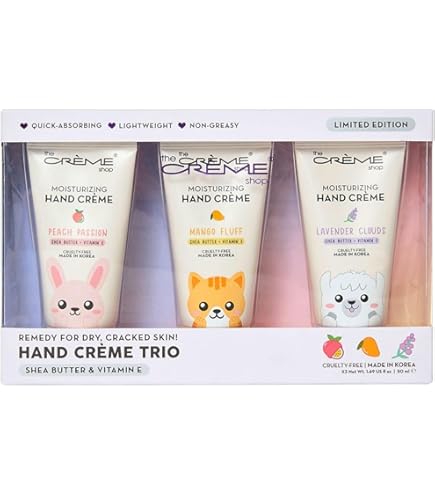 Amazon.com : The Crème Shop x Hello Kitty Hand Soothing Remedy Set