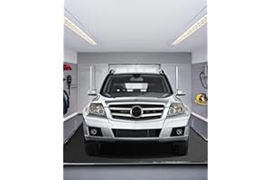 EZISOE (7'9" x 18') Garage Floor Containment Mat, Non-Slip Garage Floor Mat - Heavy Duty Waterproof Protection from Sand, Sno