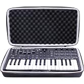 L LTGEM Hard Carry Travel Case | Compatible with M-AUDIO Oxygen Pro Mini 32 USB MIDI Keyboard Controller