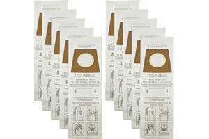 ANSOOK Vaccum Cleaner Dust Bags 10pcs Type U Storage Bags Replacement for Dirt Devil, Vacuum Cleaner Disposable Bags Upright Ultra Model Vacuum Part 3920047001 & 392075000