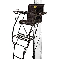 Hawk 20’ Big Denali 1.5-Man SLS™ Aluminum Tree Stand, Blue, Unisex-Adults