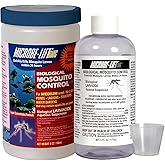 MICROBE-LIFT BMC Biological Mosquito Control, Liquid Treatment for Medium-Sized Decorative Water Gardens Up to 2,000 Gallons, Fountains and Ponds, 6 Fluid Ounces