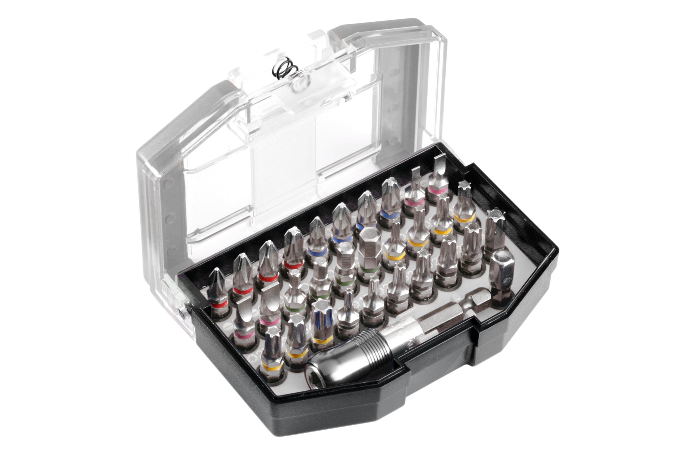 KWB 49118800 Practical Belt Clip Bit Box (32-Piece)