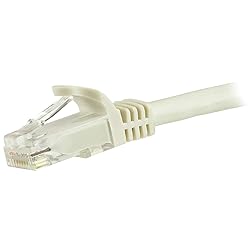 StarTech.com 5m CAT6 Ethernet Cable - White CAT 6