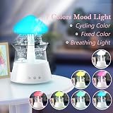 Diffuserlove Cloud Humidifier Rain Sounds Waterfall Lamp Mushroom Remote White view 4