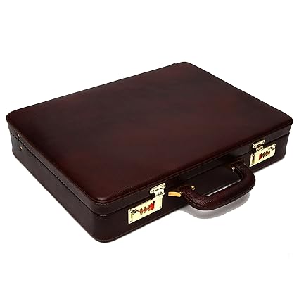 Hammonds Flycatcher Leather 20 Ltrs Brown Briefcase