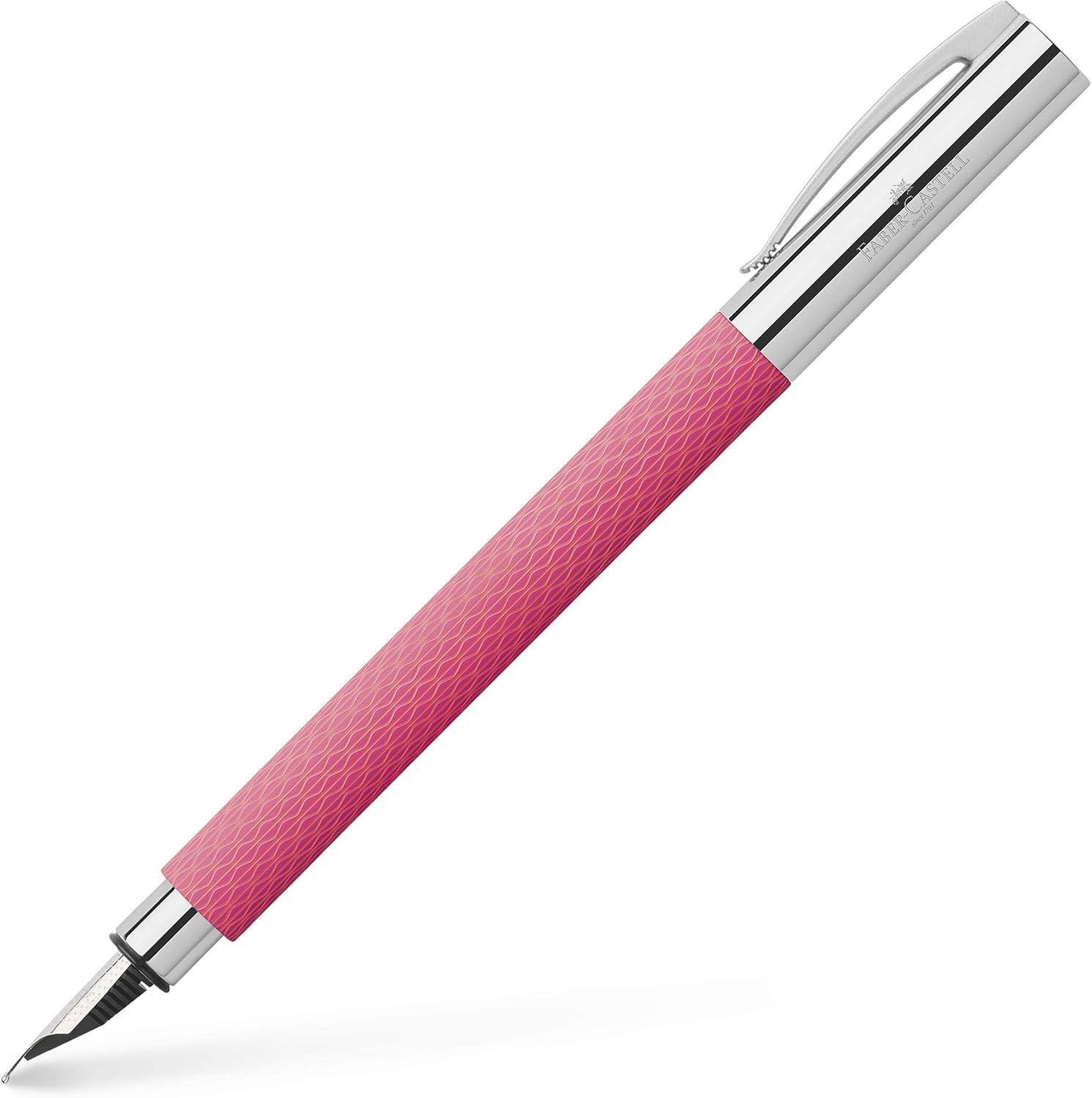 Faber-Castell Ambition OpArt M Fountain Pen - Pink Sunset