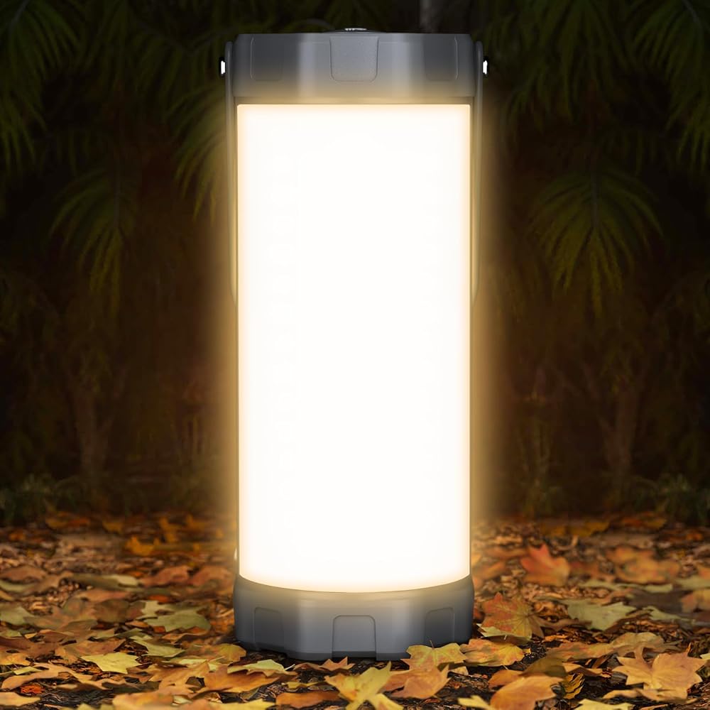 Glocusent Survival Camping Light 1200LM 5 Modes IP68 USB-C 5000mAh