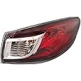 HEADLIGHTSDEPOT Tail Light Compatible with Mazda 3 2010-2013 4 Door Sedan Right Passenger Side Tail Light