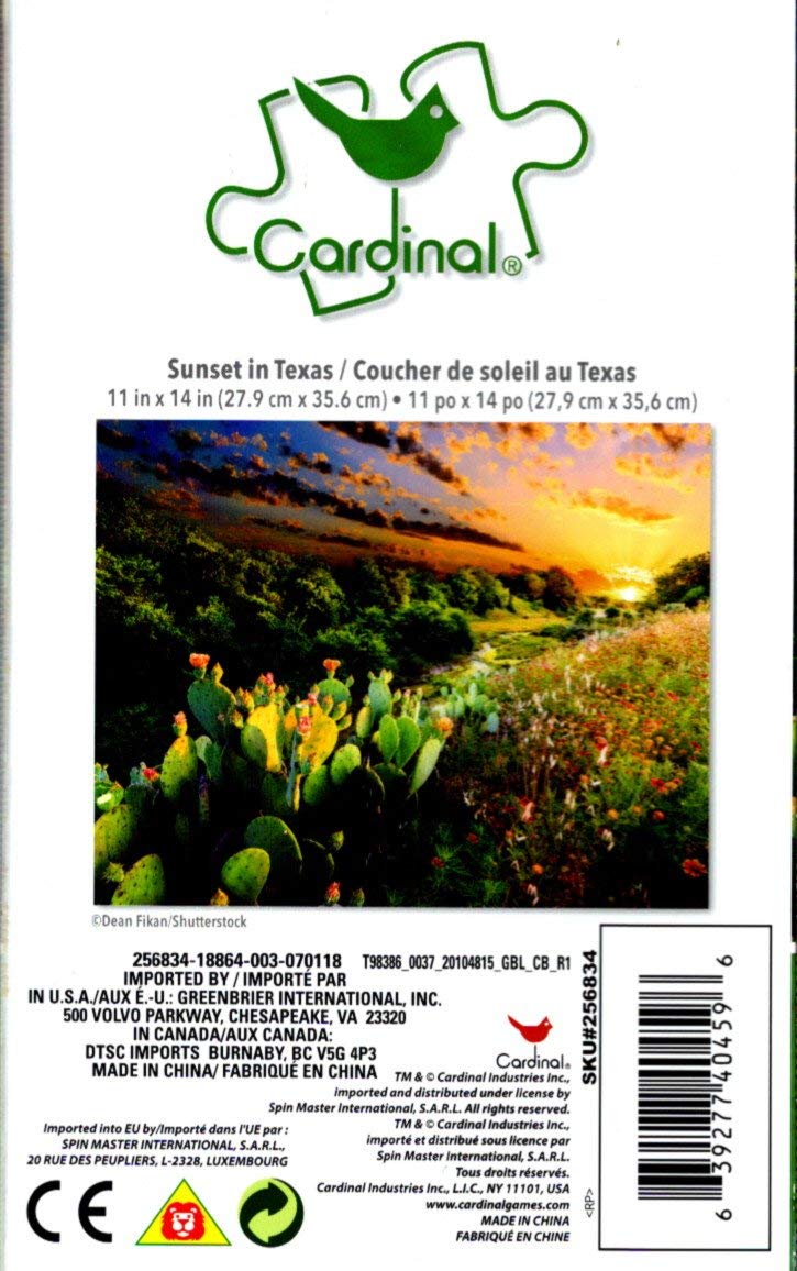 in Sunset Industries Cardinal Texas p009 Puzzle Jigsaw