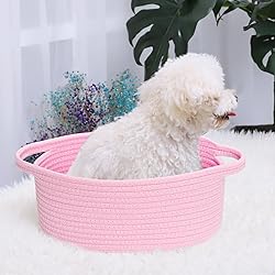 ABenkle Small Basket, 12"x 8" x 5" Cute Small Woven