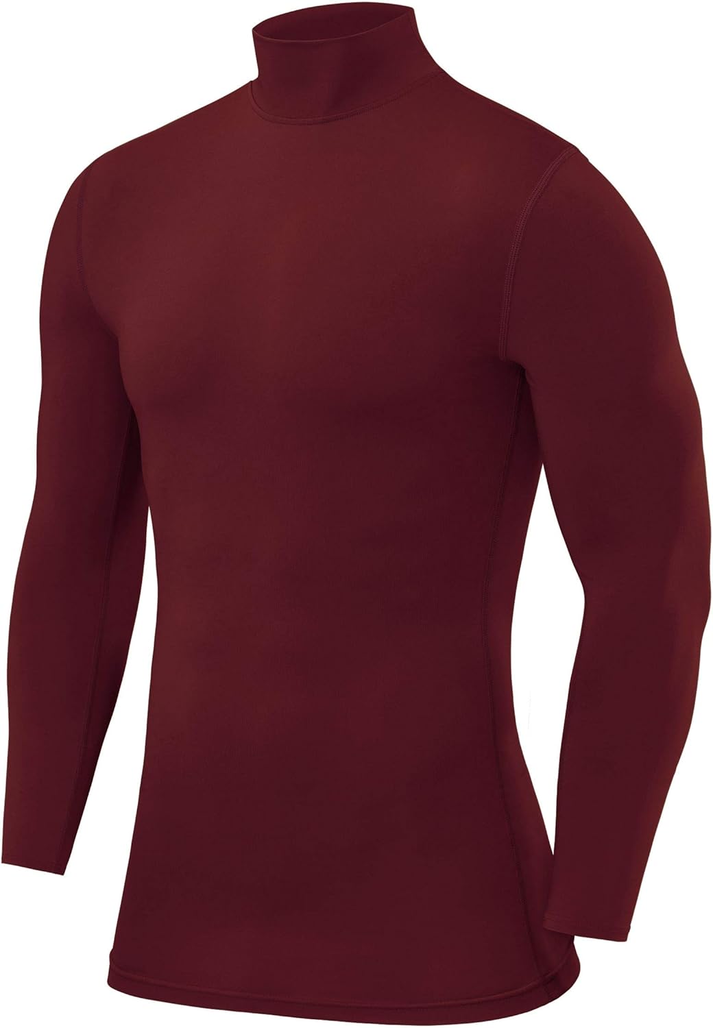 maroon base layer top