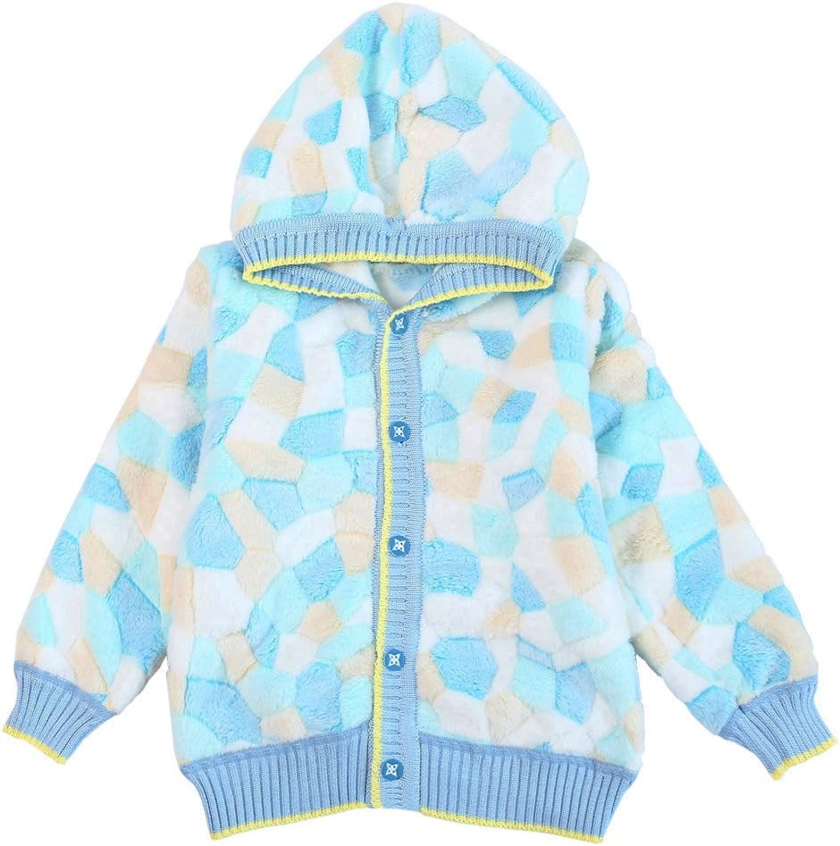 Infant Baby Girls Fleece Jacket Cartoon Long Sleeve Cardigan Sweater