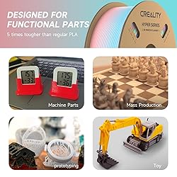 Official Creality Hyper PLA Filament Rainbow