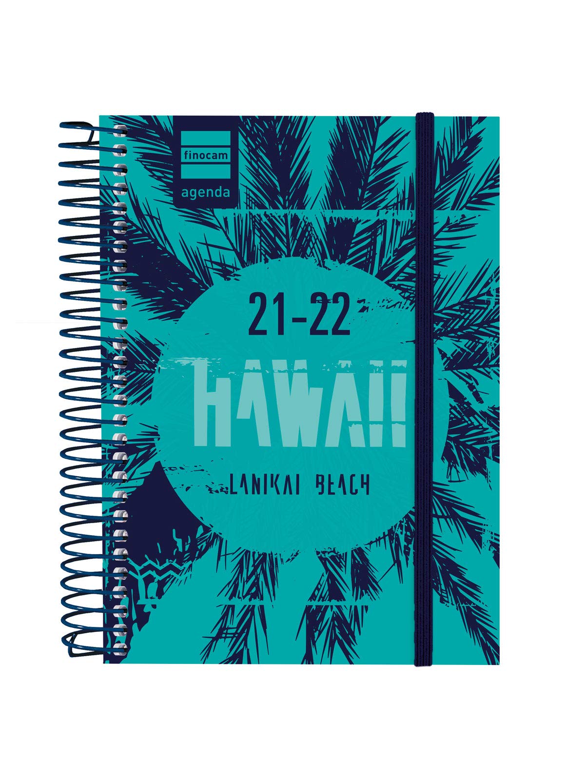 Finocam - Secondary Calendar 2021 2022 8th - 120 x 164 1 Day per Page Hawaii Spanish