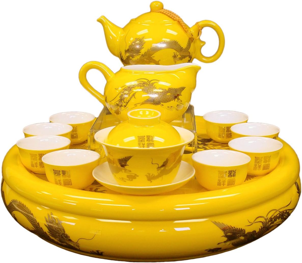 Auratic Chao Style J05-177-Y 16-Piece Chao Shi Gong Fu Tea Set