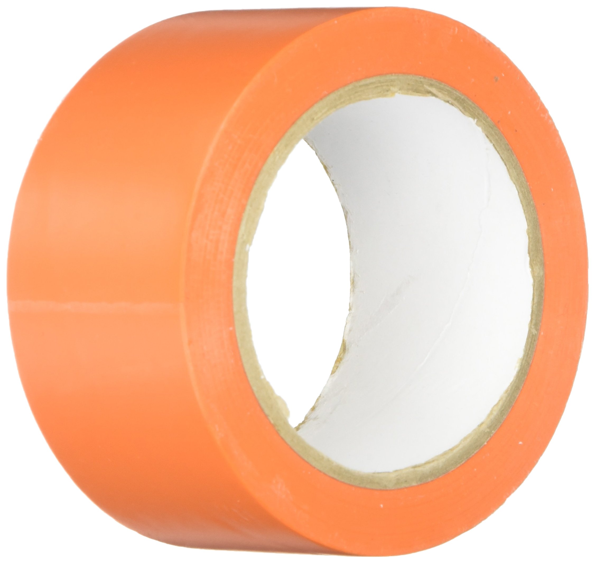 J.V. Converting JVCC Premium Colored Vinyl Tape (V-36P), 2 in. x 36 yds. (Orange)