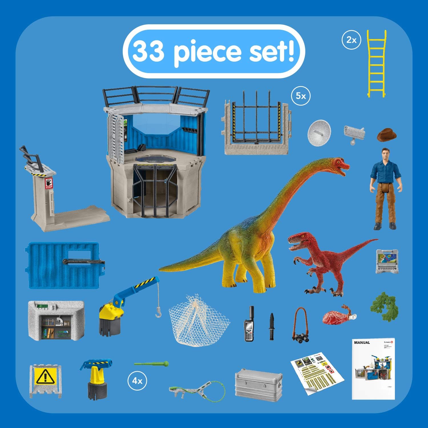 Centre de recherche dinosaure schleich Clearance